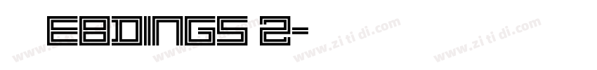 Webdings 2字体转换